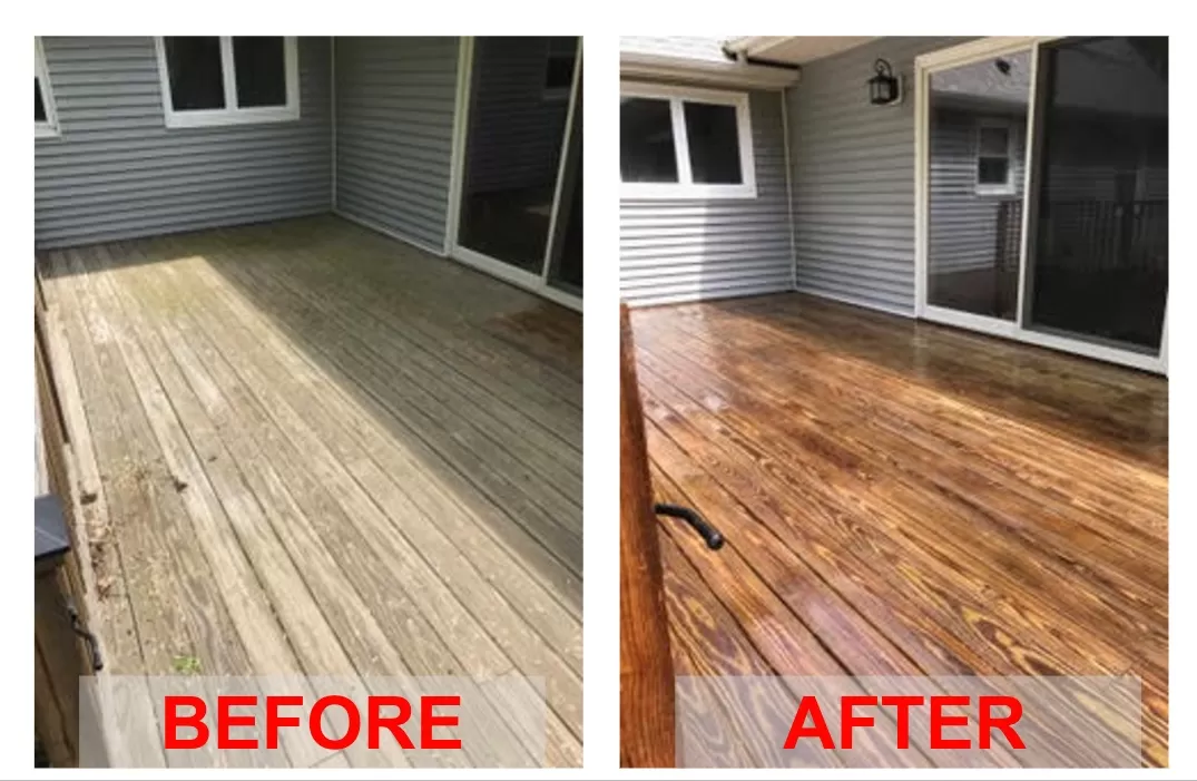Deck Cleaning in Bridgeville, PA